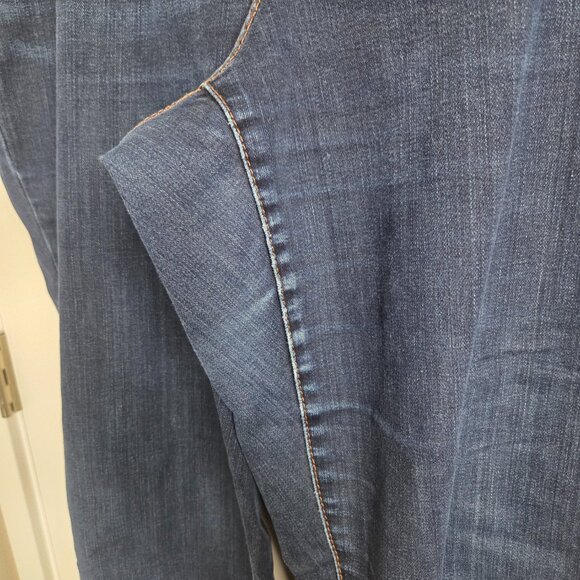 Lane Bryant Dark Wash Straight Leg Jeans - Picture 5 of 12